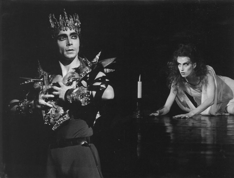 Macbeth (Michaela Černá, Jan Kadlec) Foto: Oldřich Pernica.